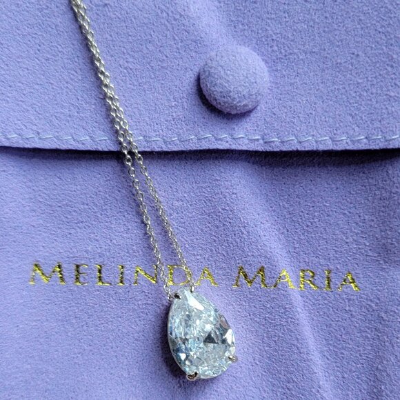 Melinda Maria "Are you jealous" gold/diamondette NEW - Picture 3 of 3